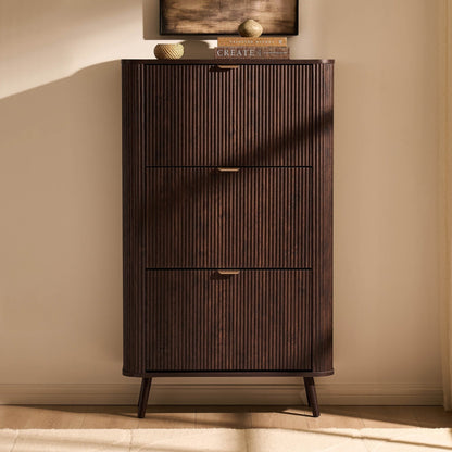 Hattie Shoe Cabinet - Walnut - DUSK