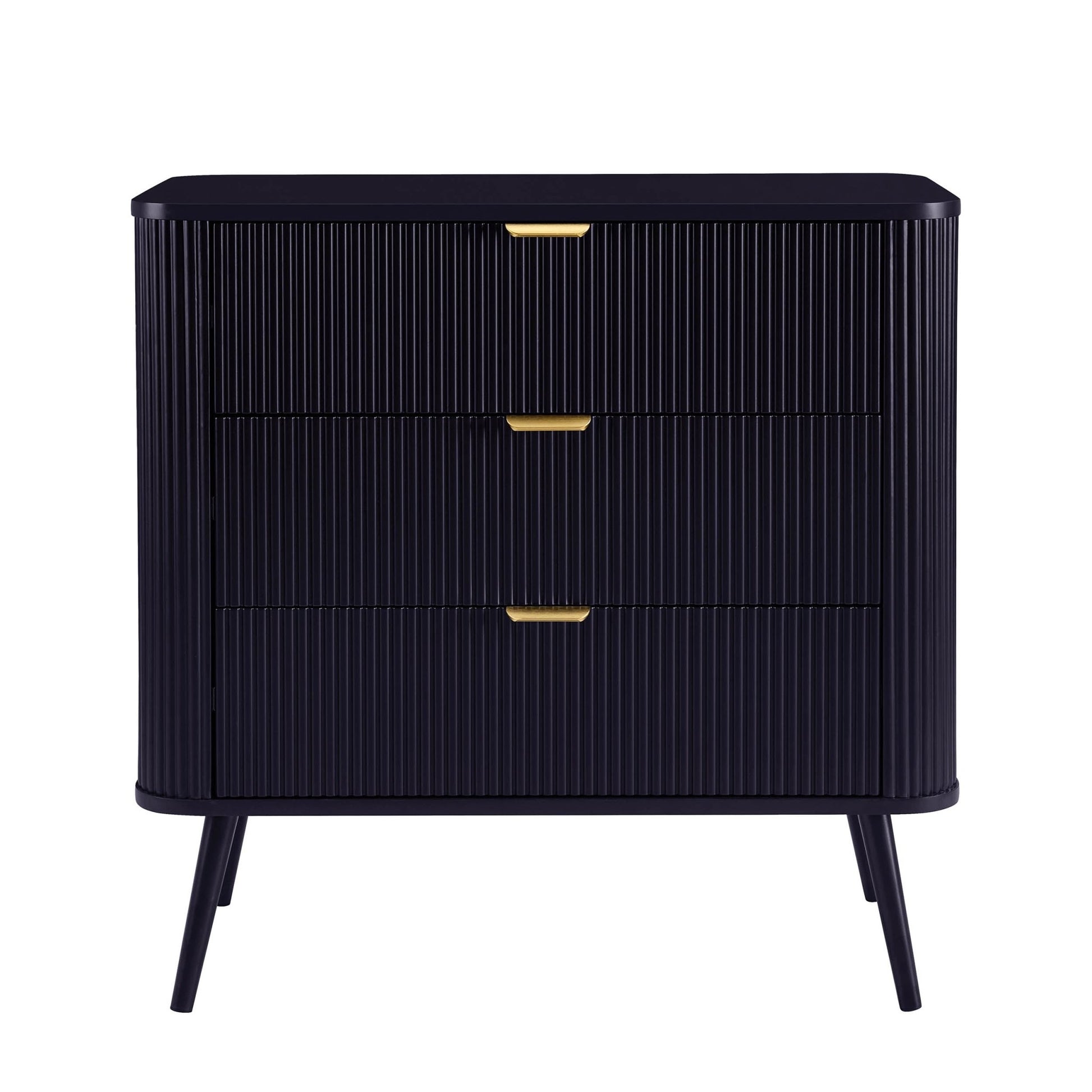 Hattie Small 3 Drawer Chest - Midnight - DUSK