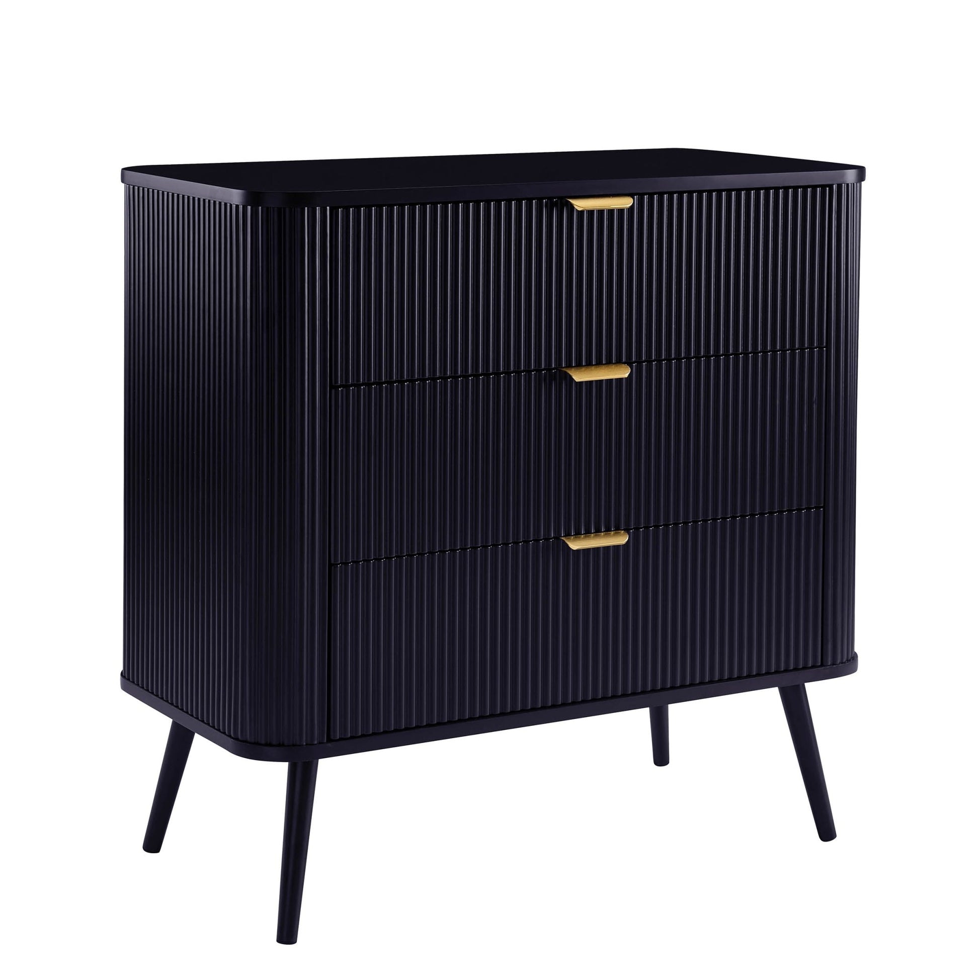 Hattie Small 3 Drawer Chest - Midnight - DUSK