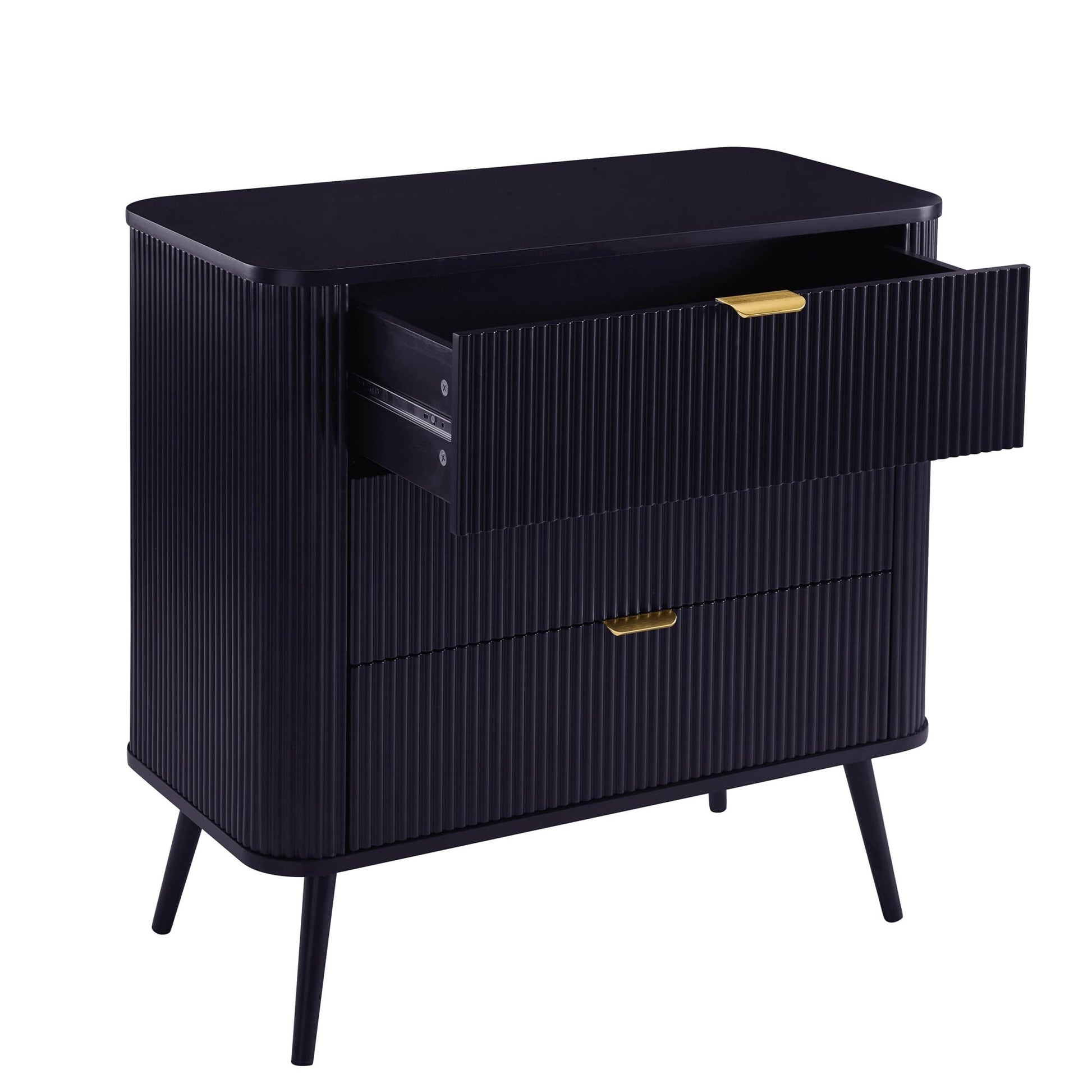 Hattie Small 3 Drawer Chest - Midnight - DUSK