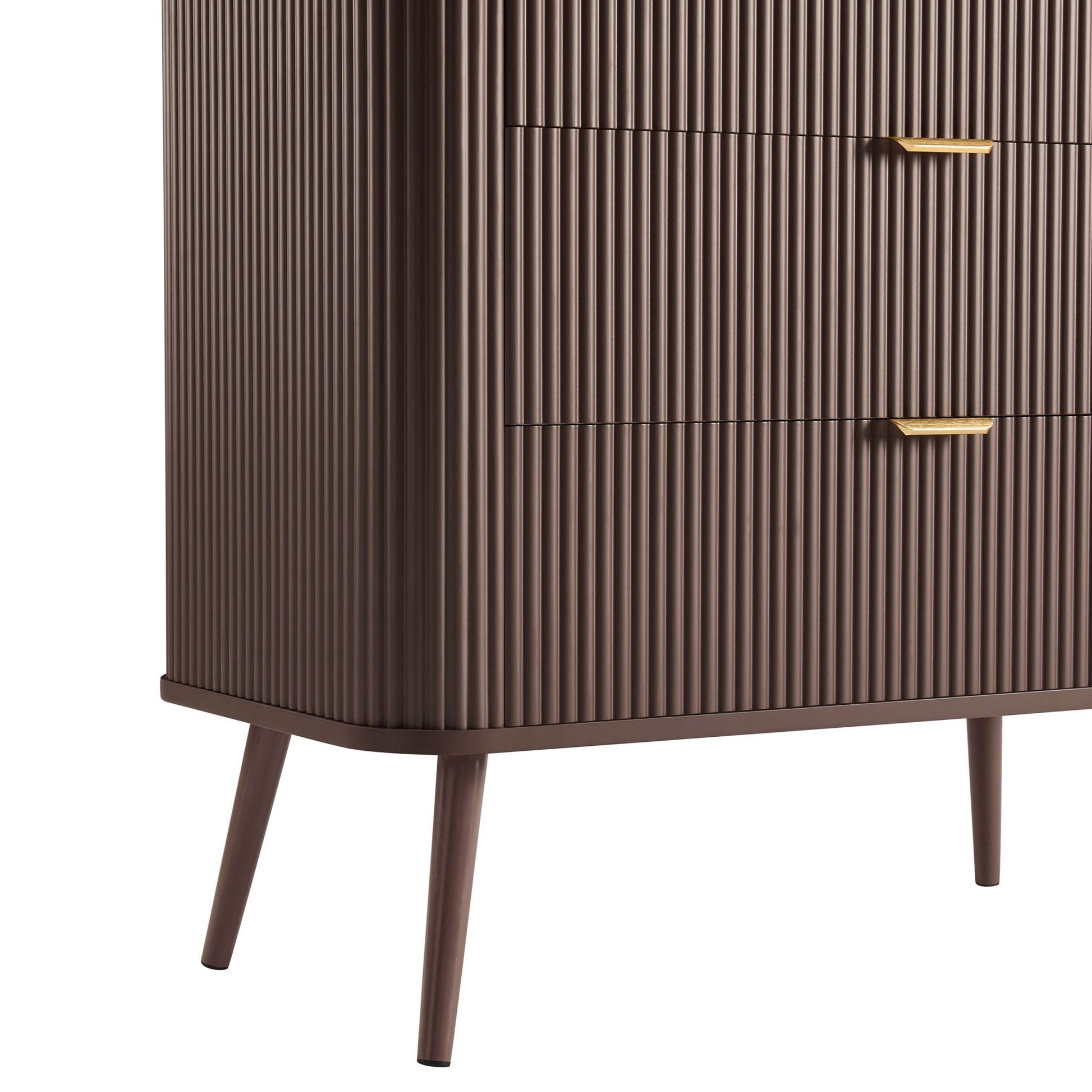 Hattie Small 3 Drawer Chest - Mocha - DUSK