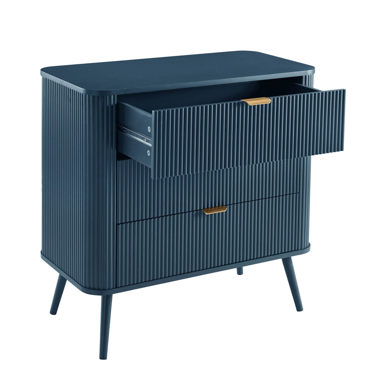 Hattie Small 3 Drawer Chest - Teal - DUSK