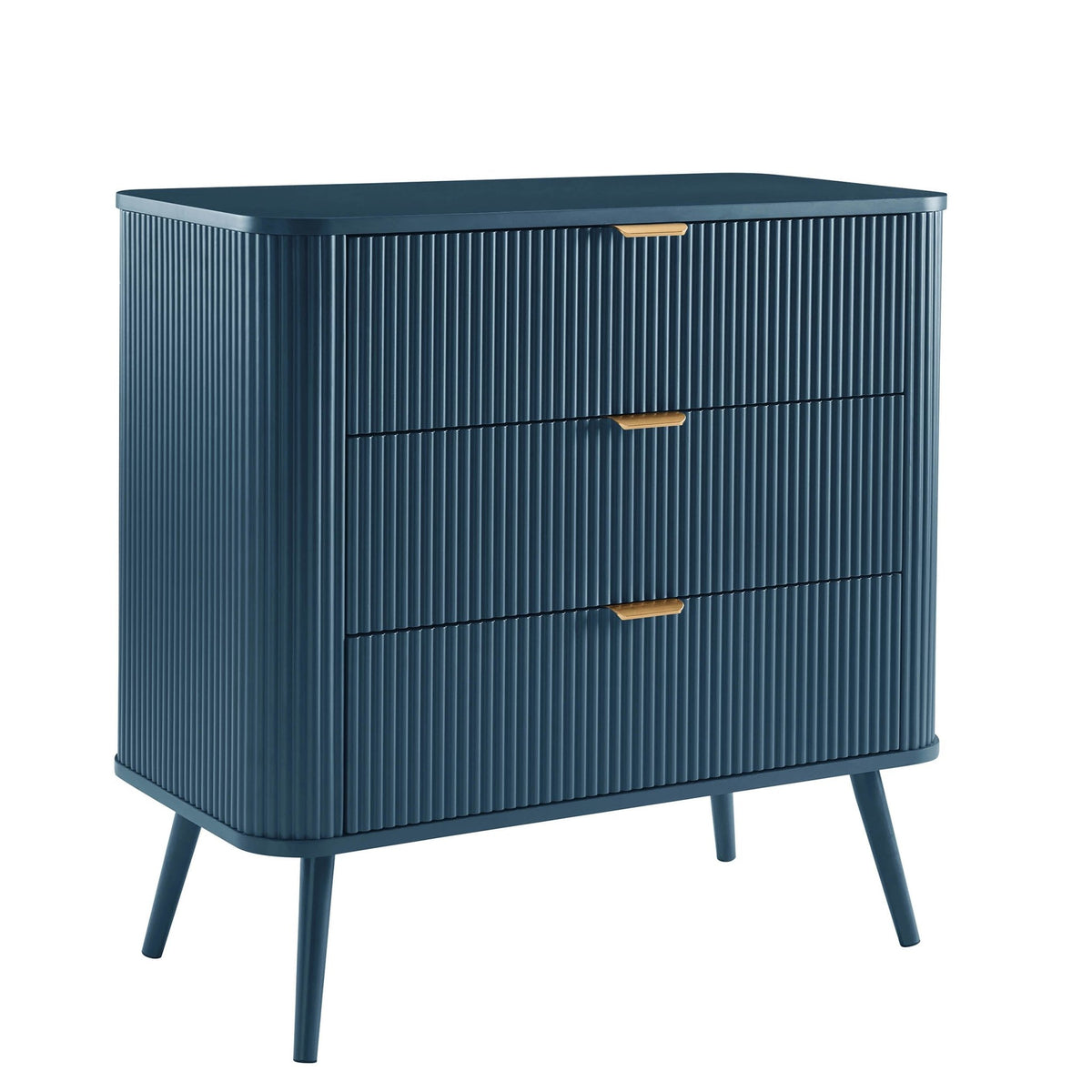 Hattie Small 3 Drawer Chest - Teal - DUSK