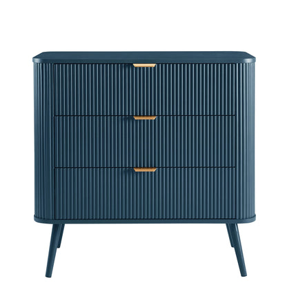 Hattie Small 3 Drawer Chest - Teal - DUSK