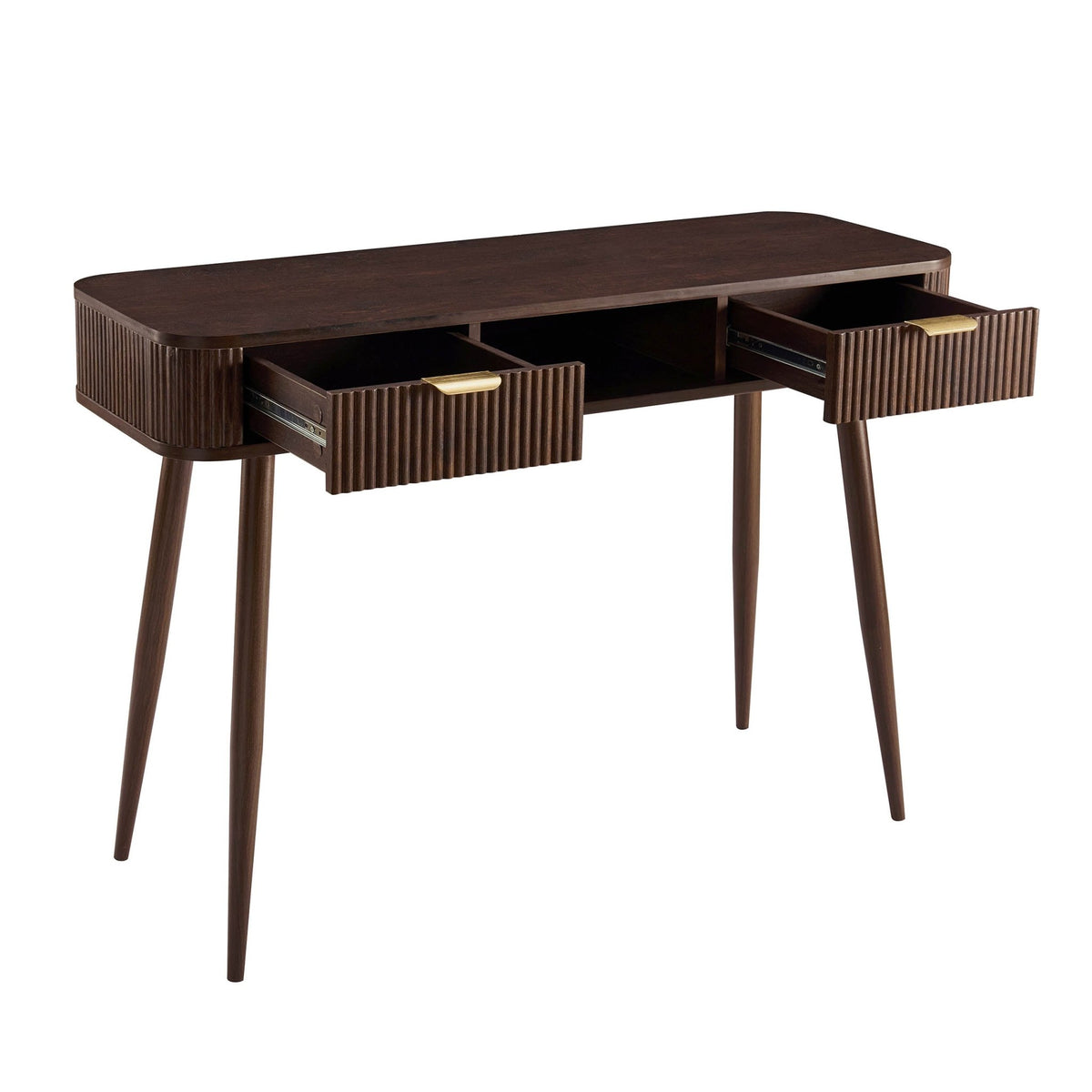Hattie Storage Dressing Table - Walnut - DUSK