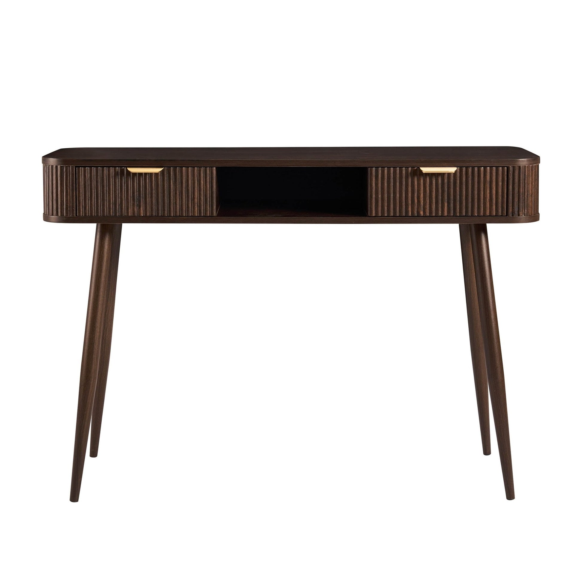 Hattie Storage Dressing Table - Walnut - DUSK