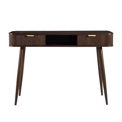 Hattie Storage Dressing Table - Walnut - DUSK
