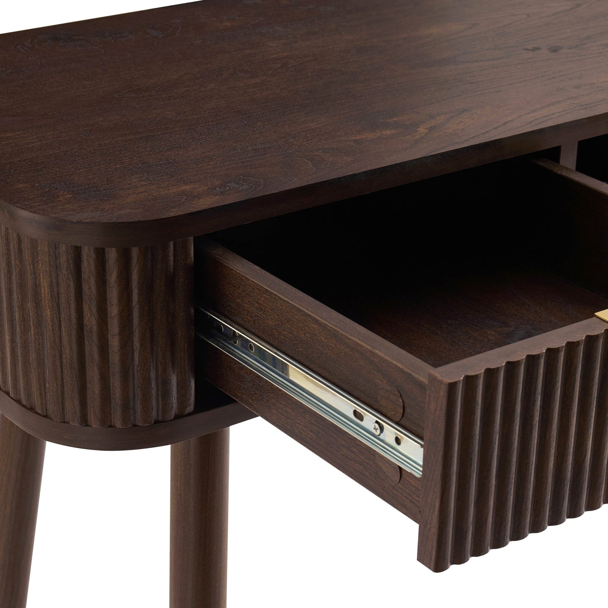 Hattie Storage Dressing Table - Walnut - DUSK