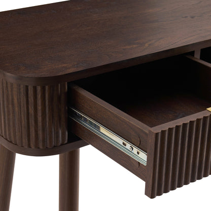 Hattie Storage Dressing Table - Walnut - DUSK