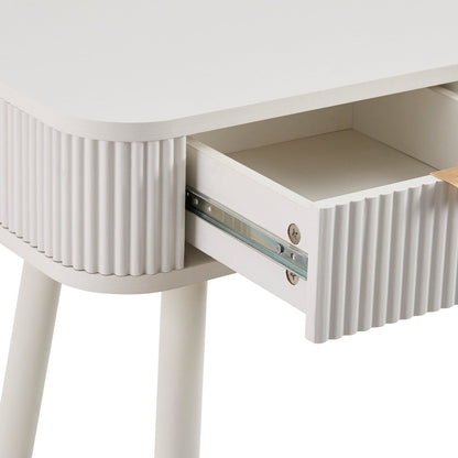 Hattie Storage Dressing Table - Warm White - DUSK