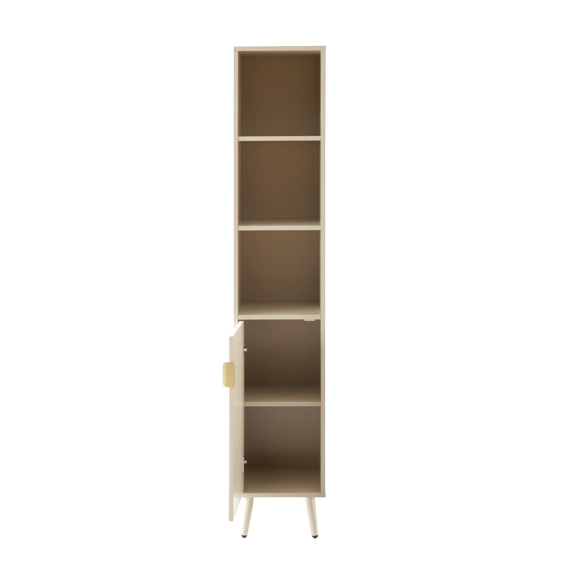 Hattie Tall Bathroom Storage Cabinet - Oyster - DUSK