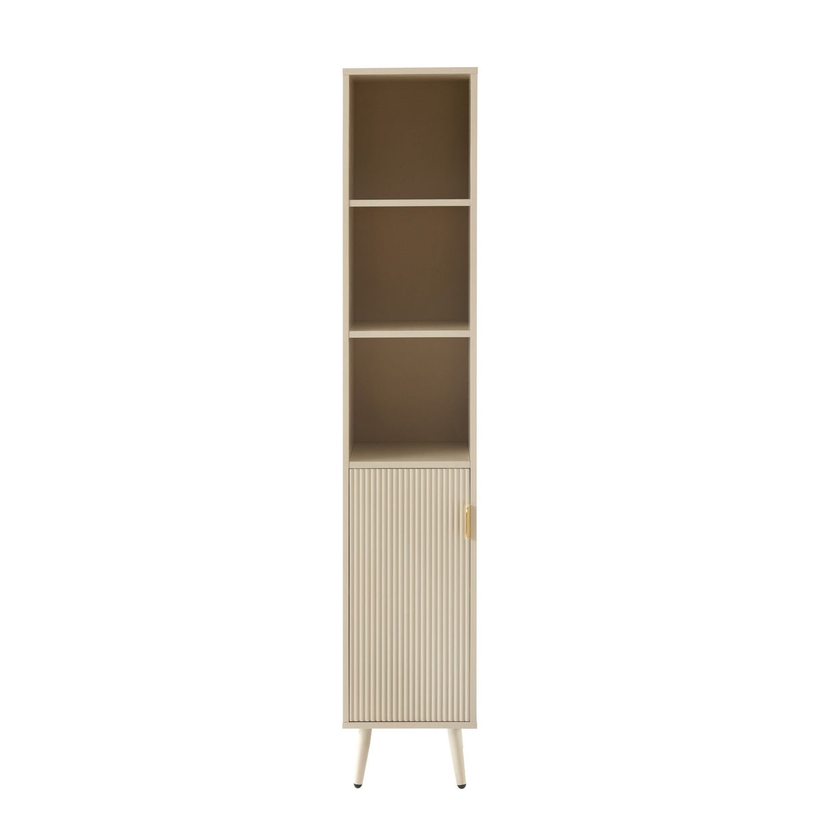 Hattie Tall Bathroom Storage Cabinet - Oyster - DUSK