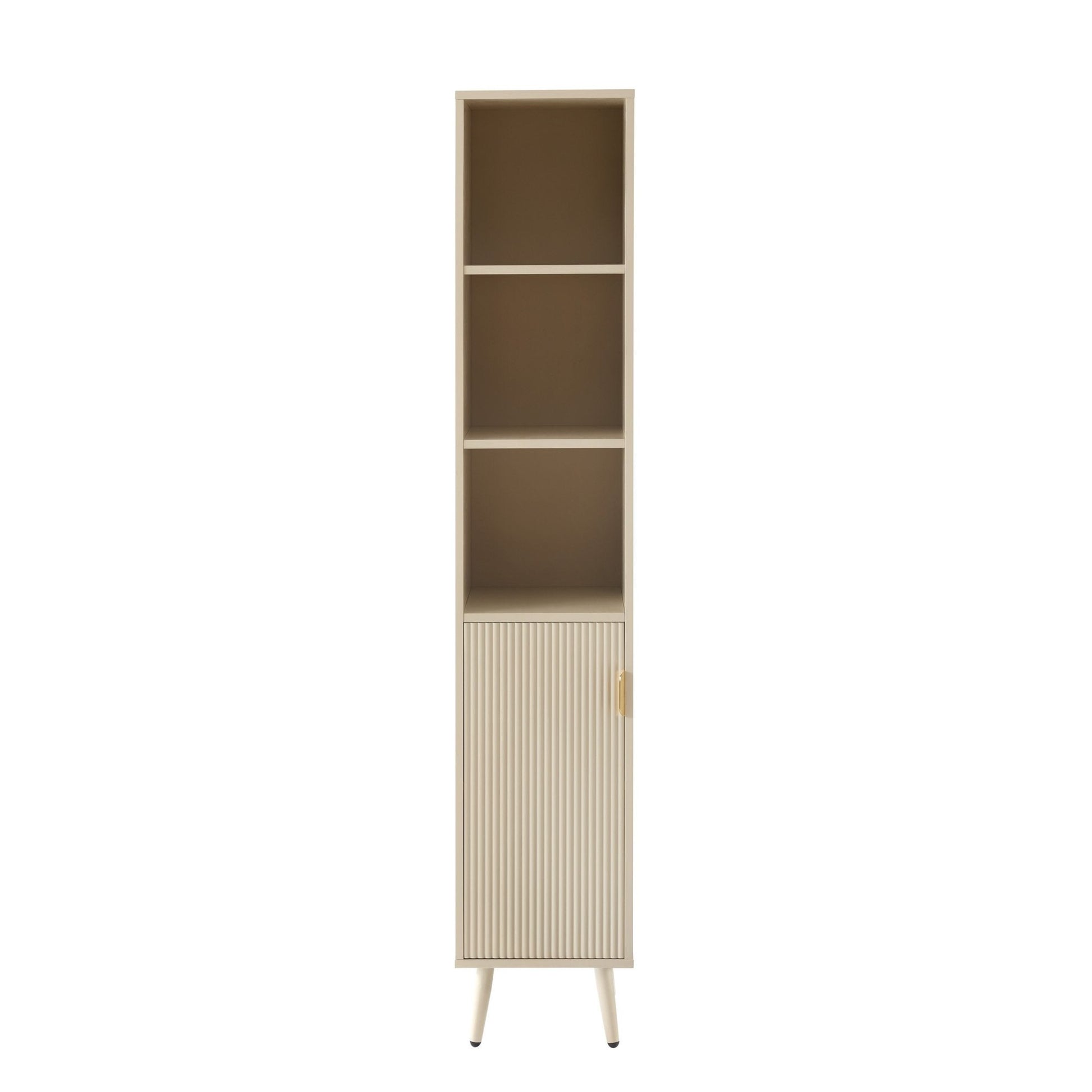 Hattie Tall Bathroom Storage Cabinet - Oyster - DUSK