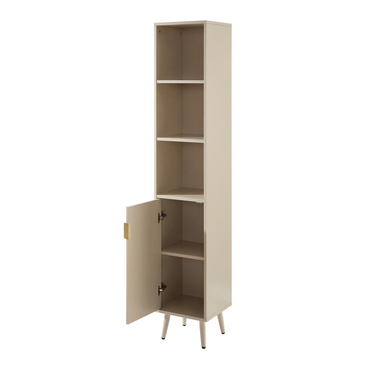 Hattie Tall Bathroom Storage Cabinet - Oyster - DUSK