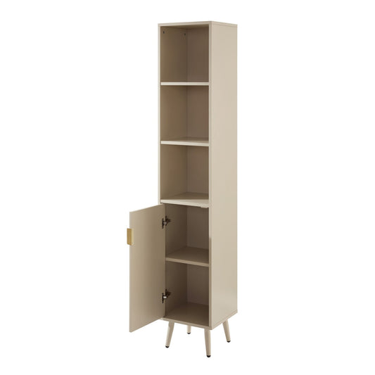 Hattie Tall Bathroom Storage Cabinet - Oyster - DUSK