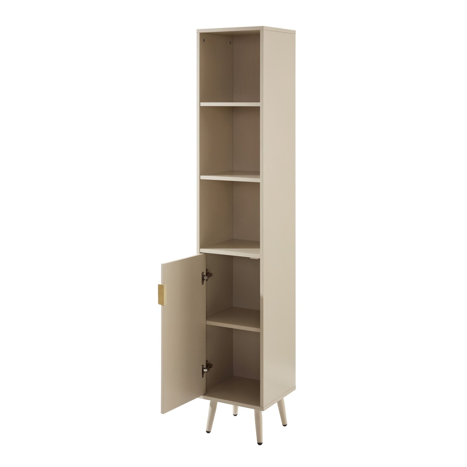 Hattie Tall Bathroom Storage Cabinet - Oyster - DUSK