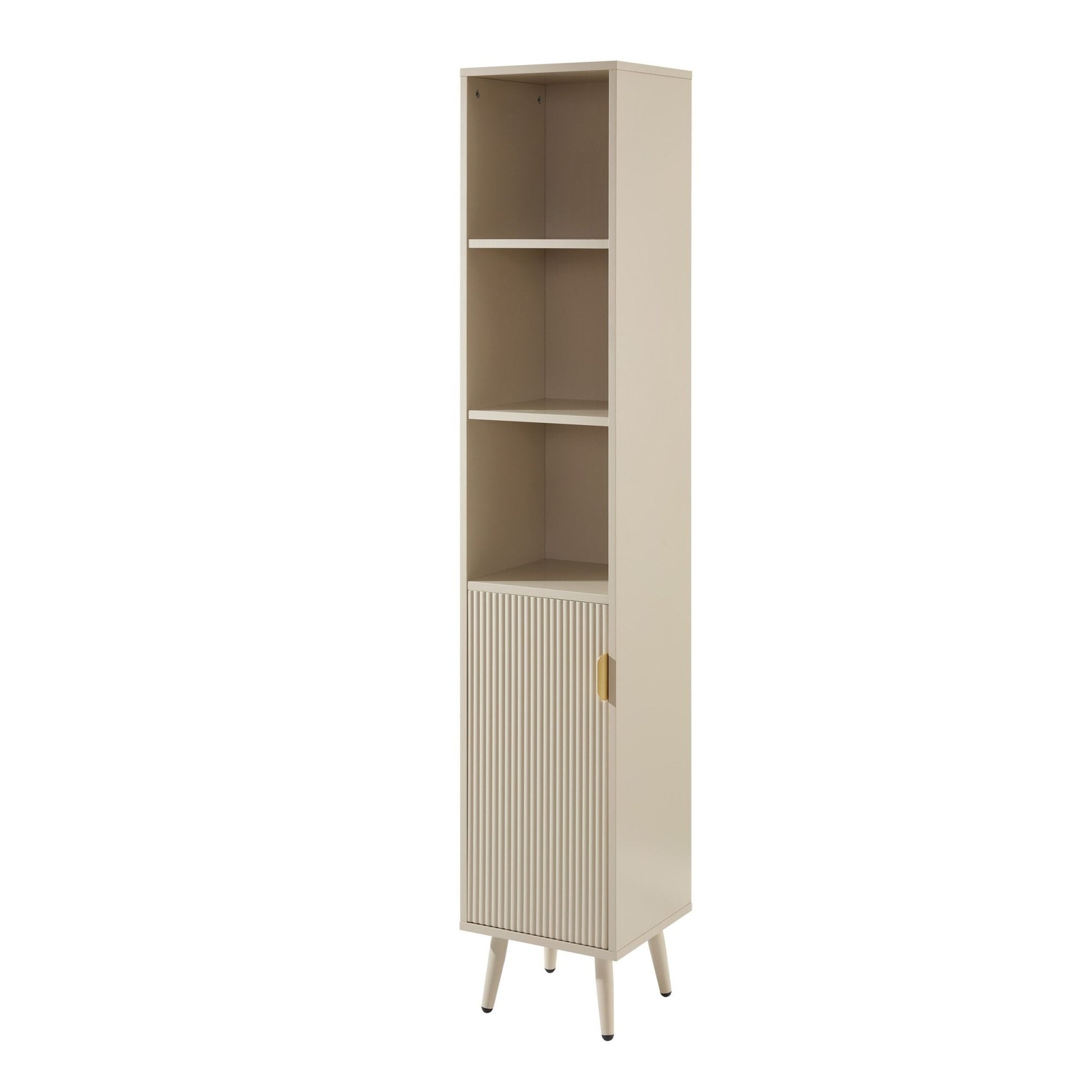 Hattie Tall Bathroom Storage Cabinet - Oyster - DUSK