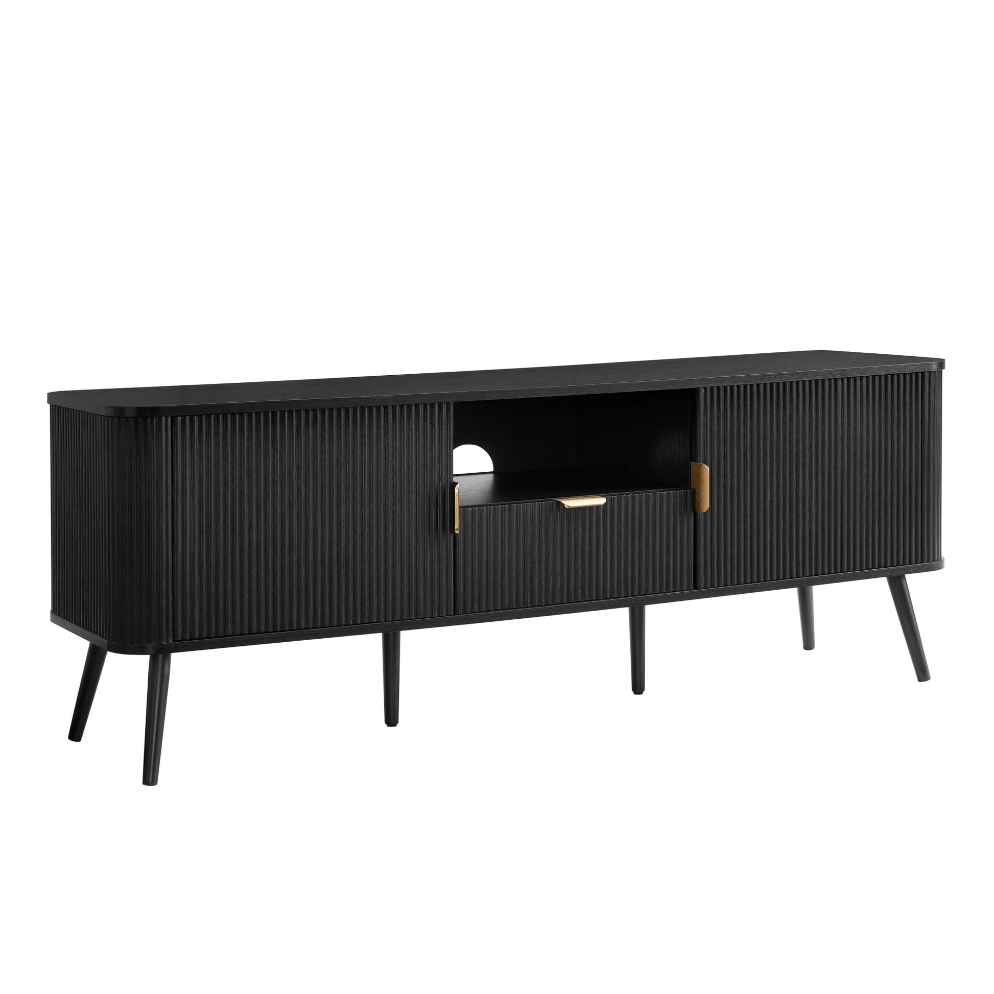 Hattie TV Unit - Black - DUSK