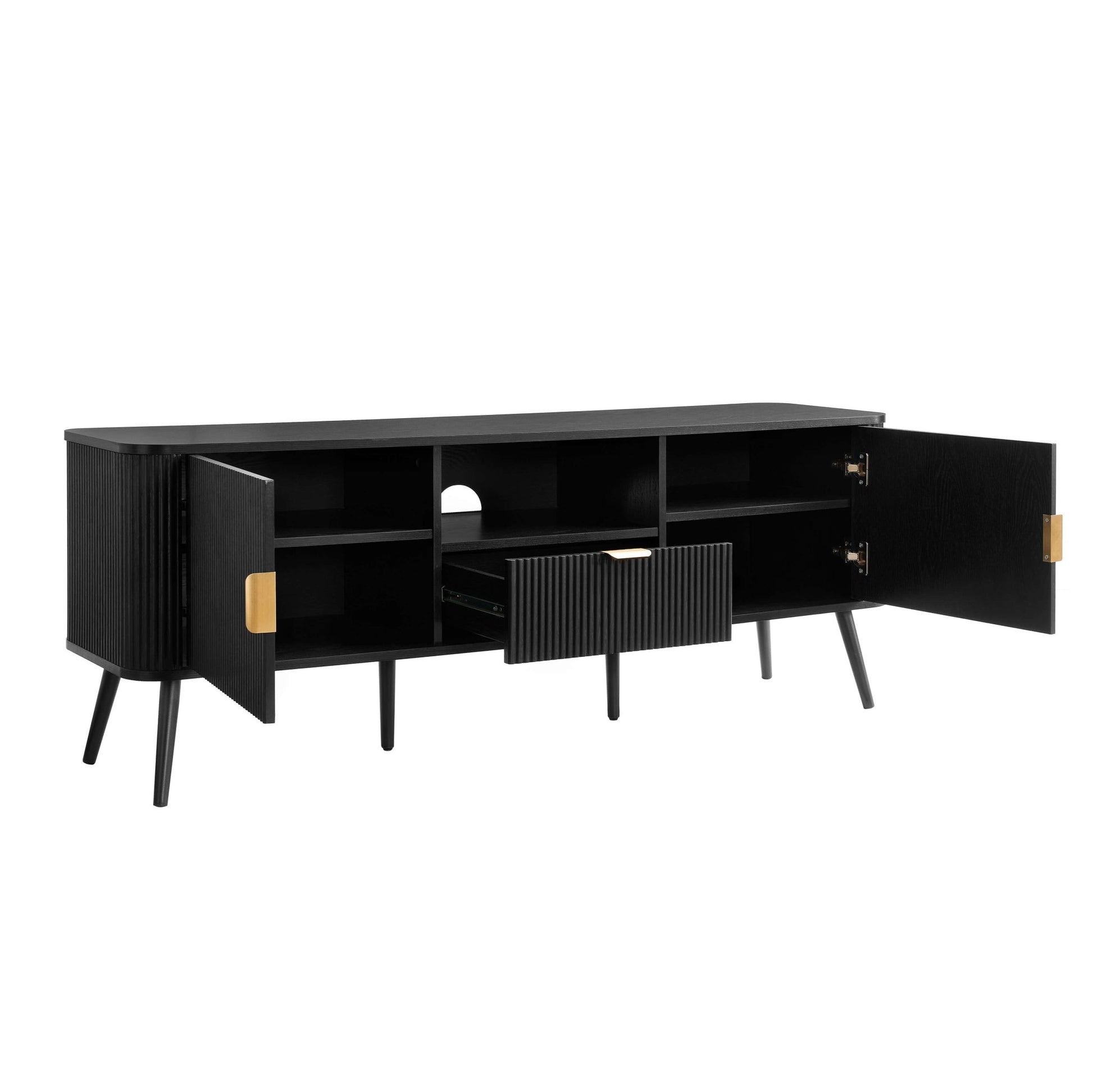 Hattie TV Unit - Black - DUSK