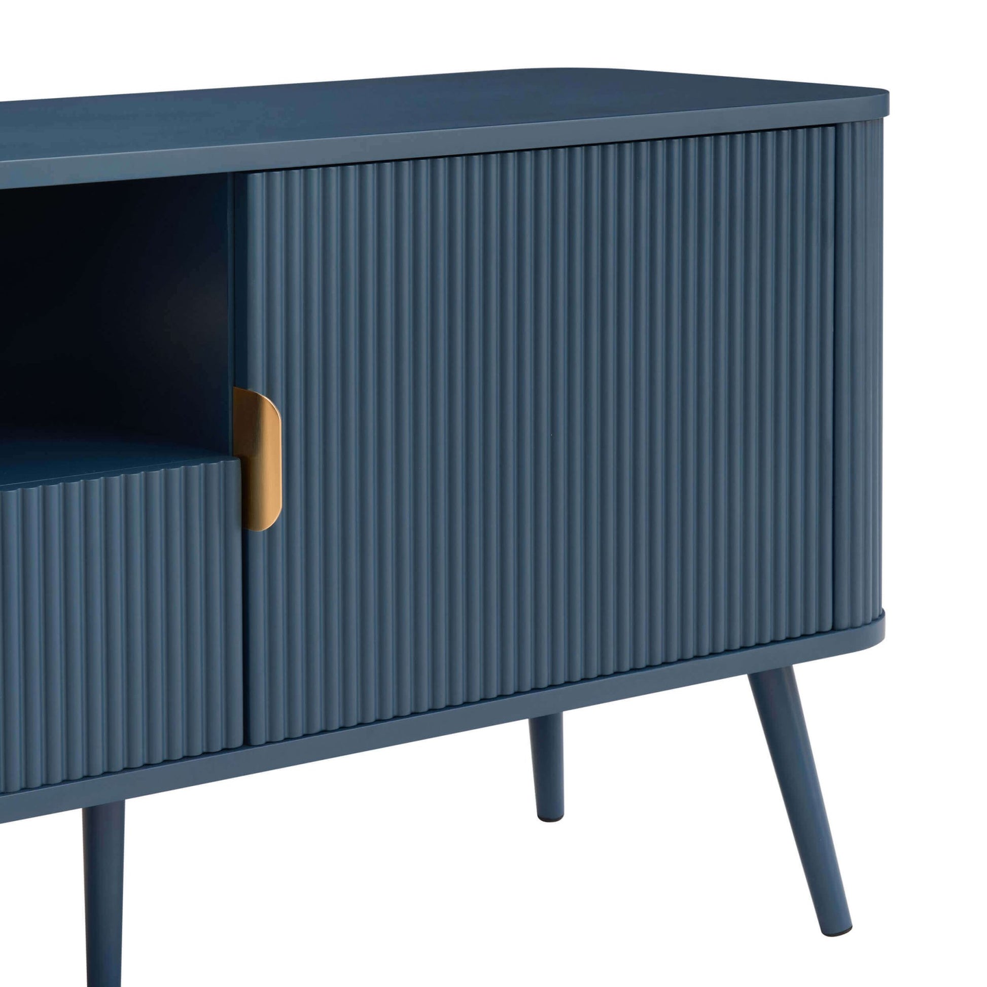 Hattie TV Unit for TVs up to 65" - Teal - DUSK