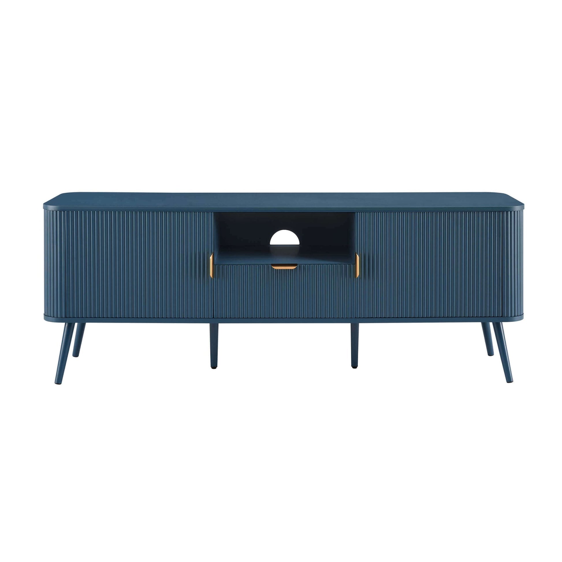 Hattie TV Unit for TVs up to 65" - Teal - DUSK