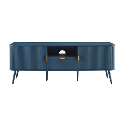 Hattie TV Unit for TVs up to 65" - Teal - DUSK