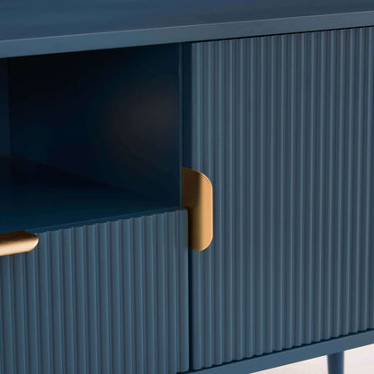 Hattie TV Unit for TVs up to 65" - Teal - DUSK