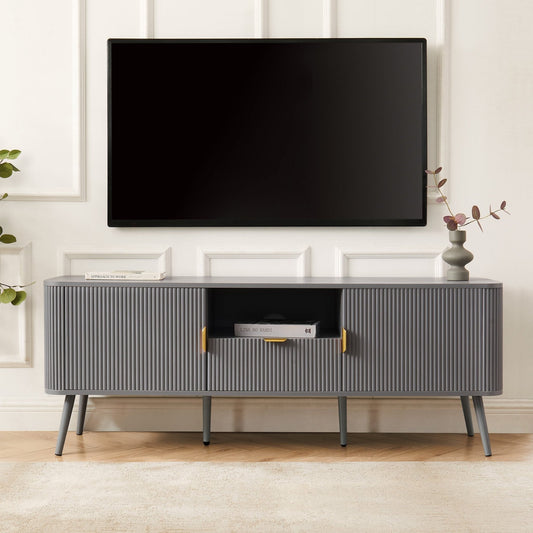 Hattie TV Unit - Light Grey - DUSK