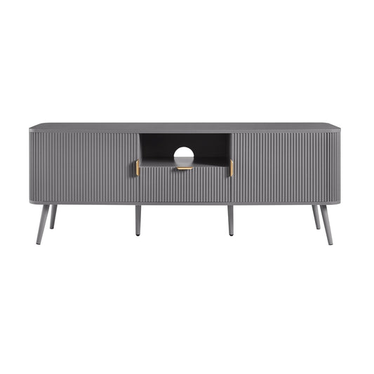 Hattie TV Unit - Light Grey - DUSK