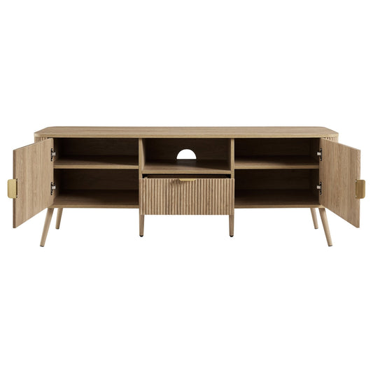 Hattie TV Unit - Light Wood - DUSK