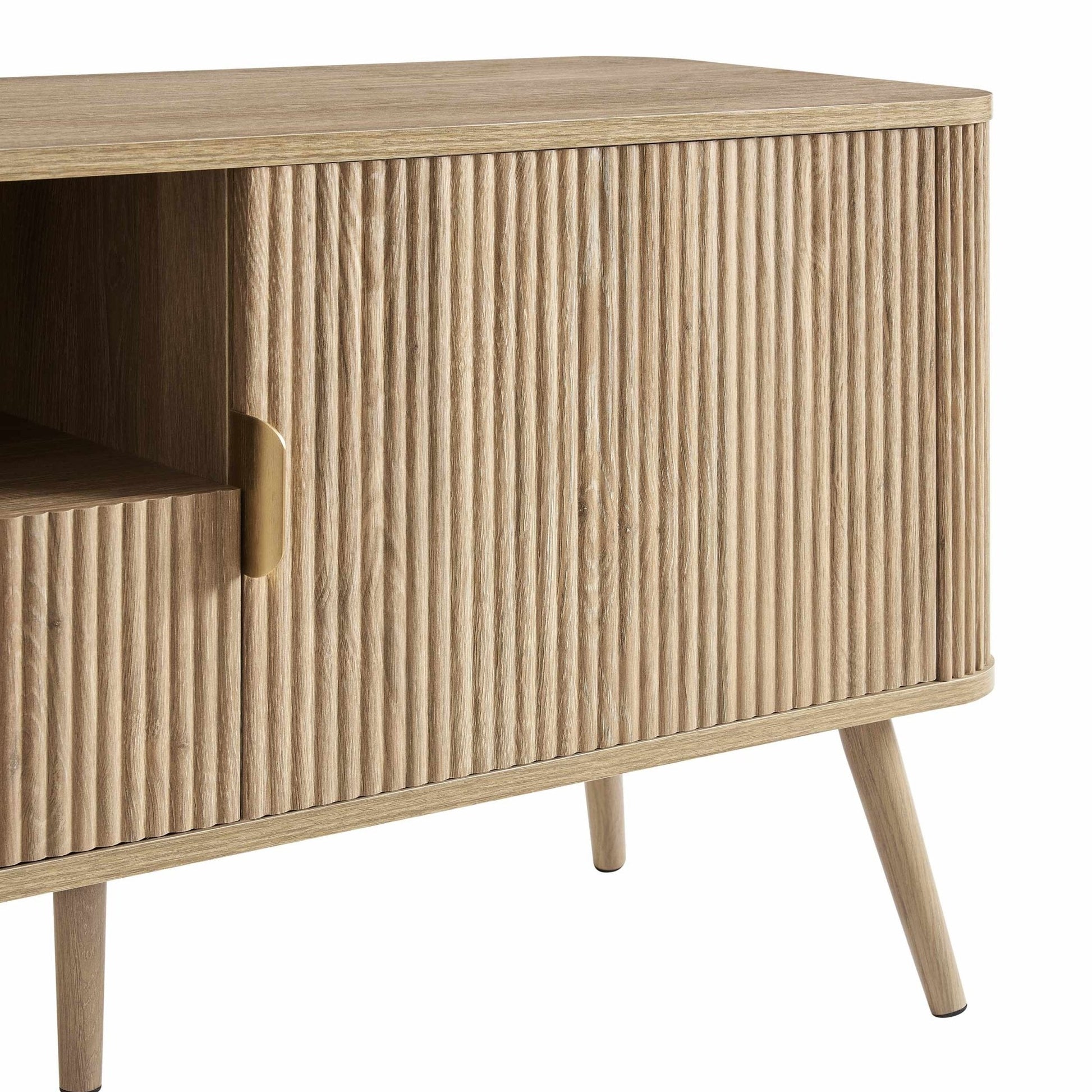 Hattie TV Unit - Light Wood - DUSK