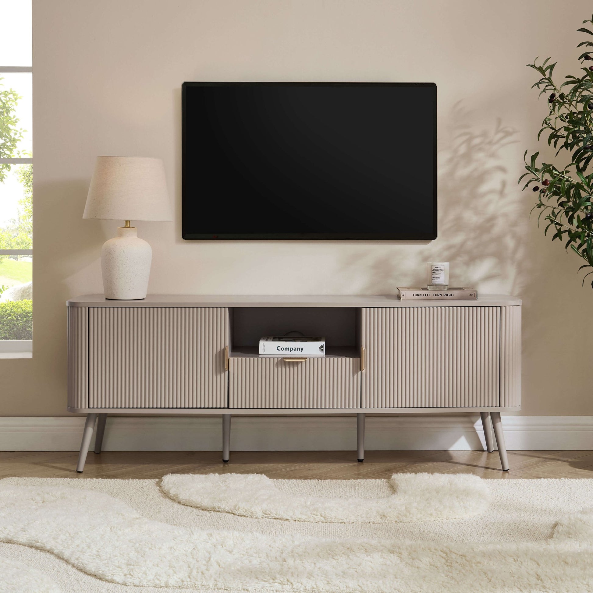 Hattie TV Unit - Taupe - DUSK