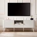 Hattie TV Unit - Warm White - DUSK