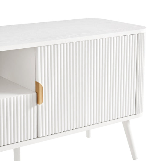 Hattie TV Unit - Warm White - DUSK