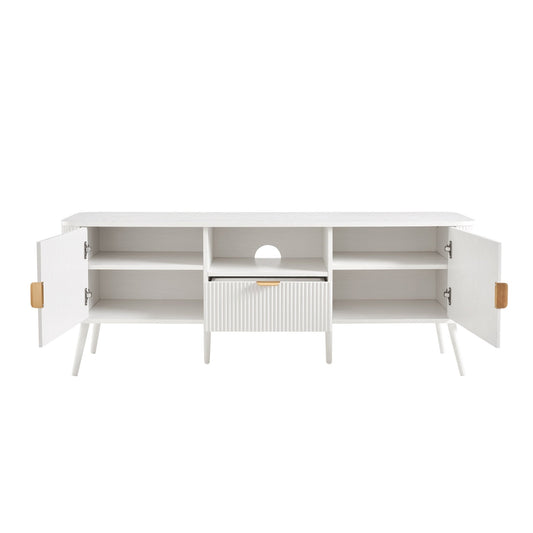 Hattie TV Unit - Warm White - DUSK