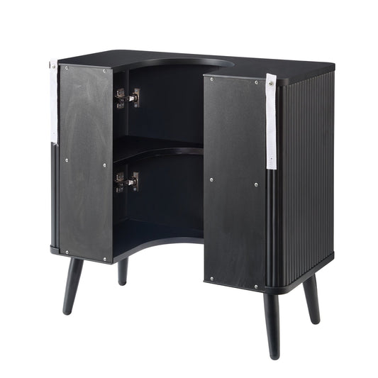 Hattie Under Sink Bathroom Cabinet - Black - DUSK
