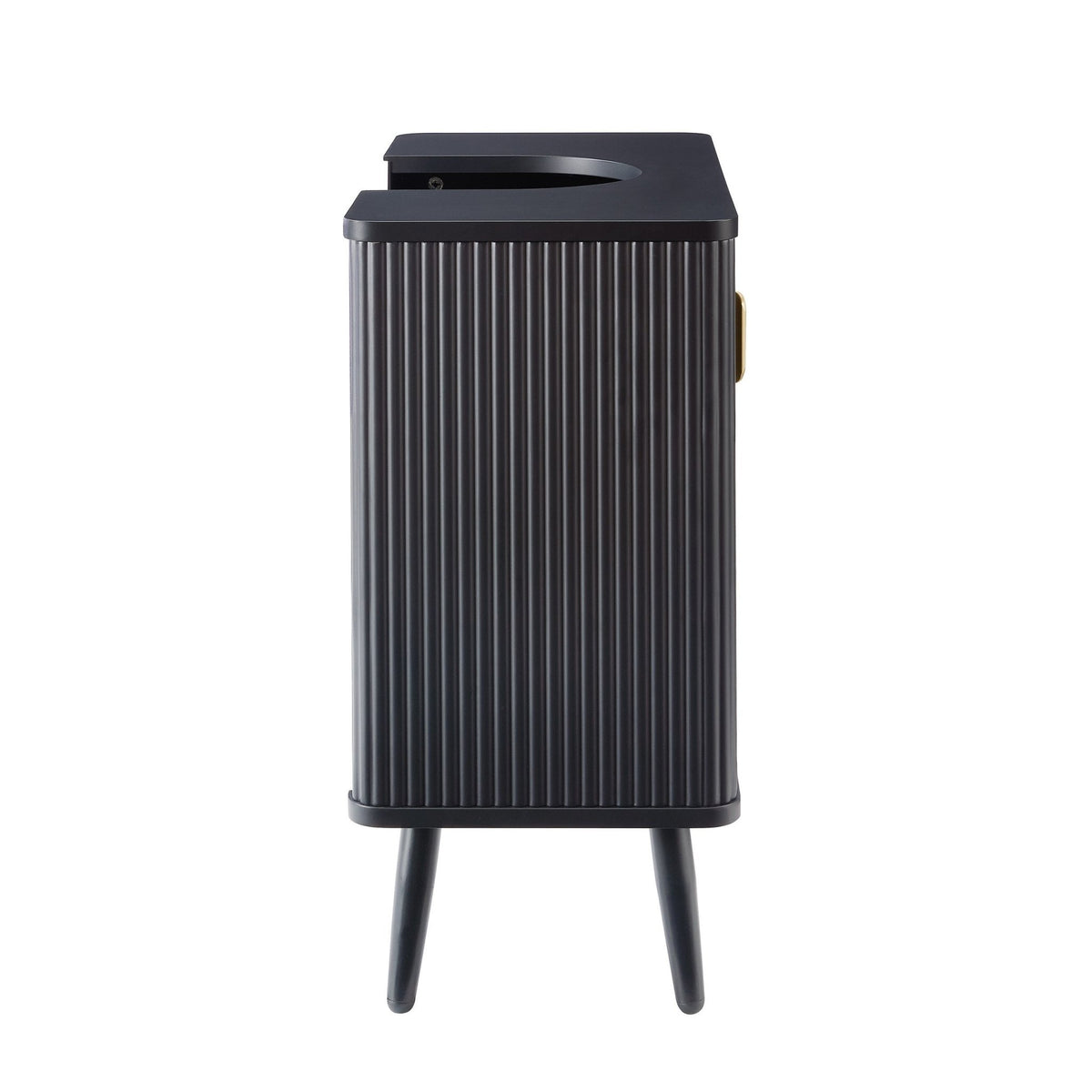 Hattie Under Sink Bathroom Cabinet - Black - DUSK