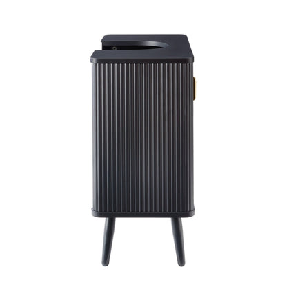 Hattie Under Sink Bathroom Cabinet - Black - DUSK