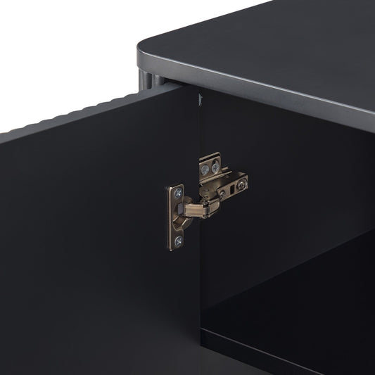 Hattie Under Sink Bathroom Cabinet - Black - DUSK
