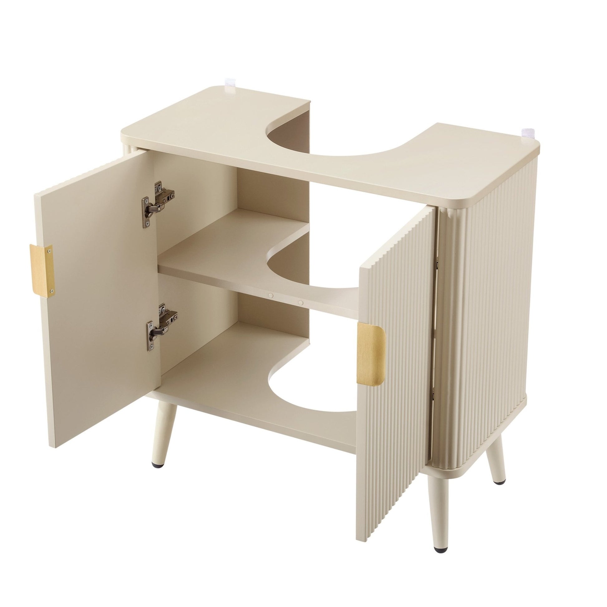 Hattie Under Sink Bathroom Cabinet - Oyster - DUSK