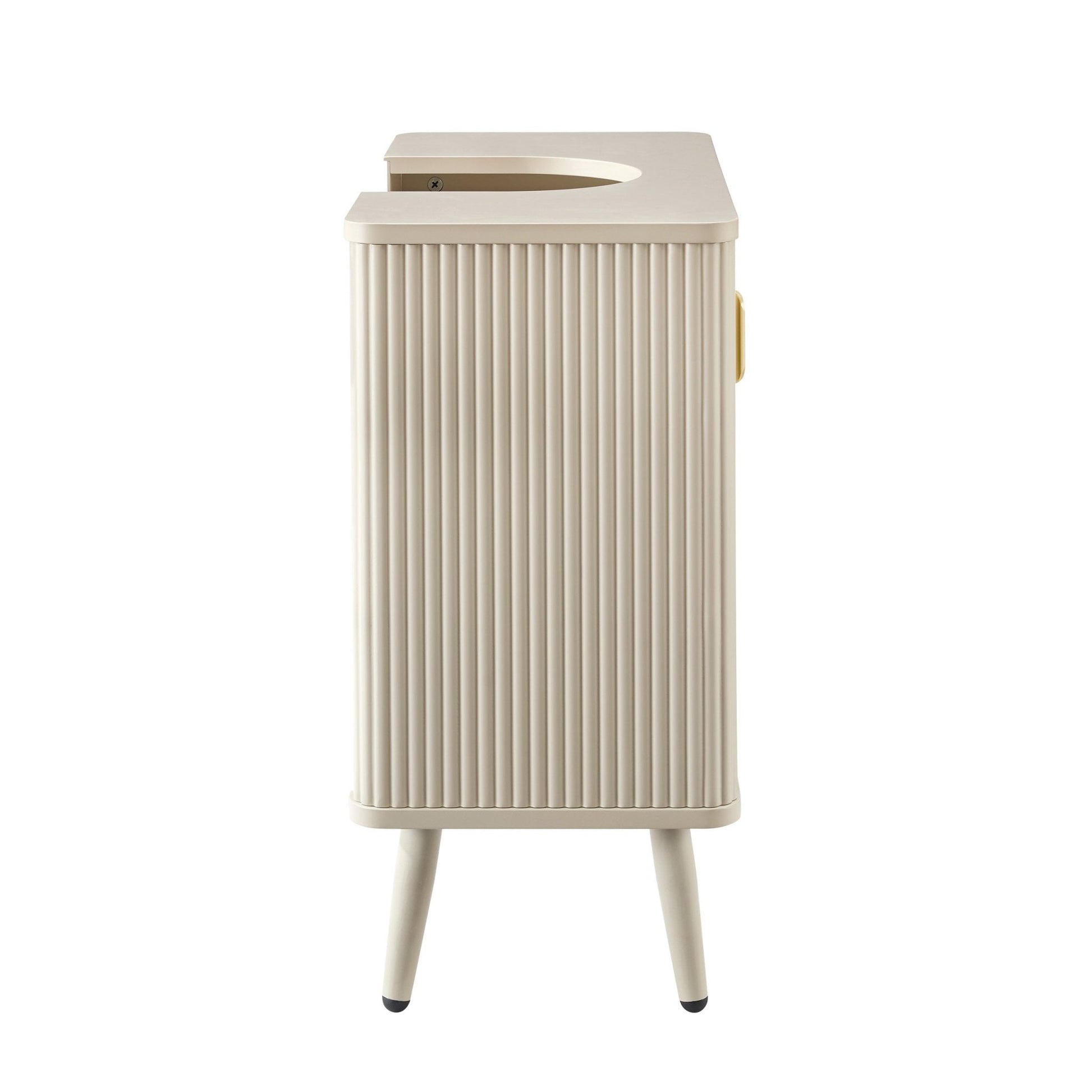 Hattie Under Sink Bathroom Cabinet - Oyster - DUSK