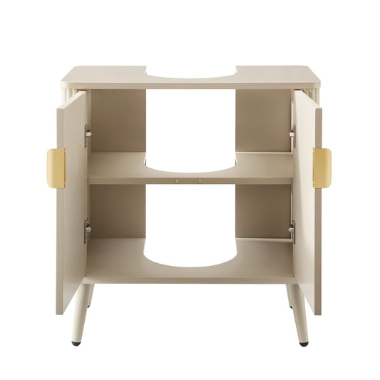 Hattie Under Sink Bathroom Cabinet - Oyster - DUSK