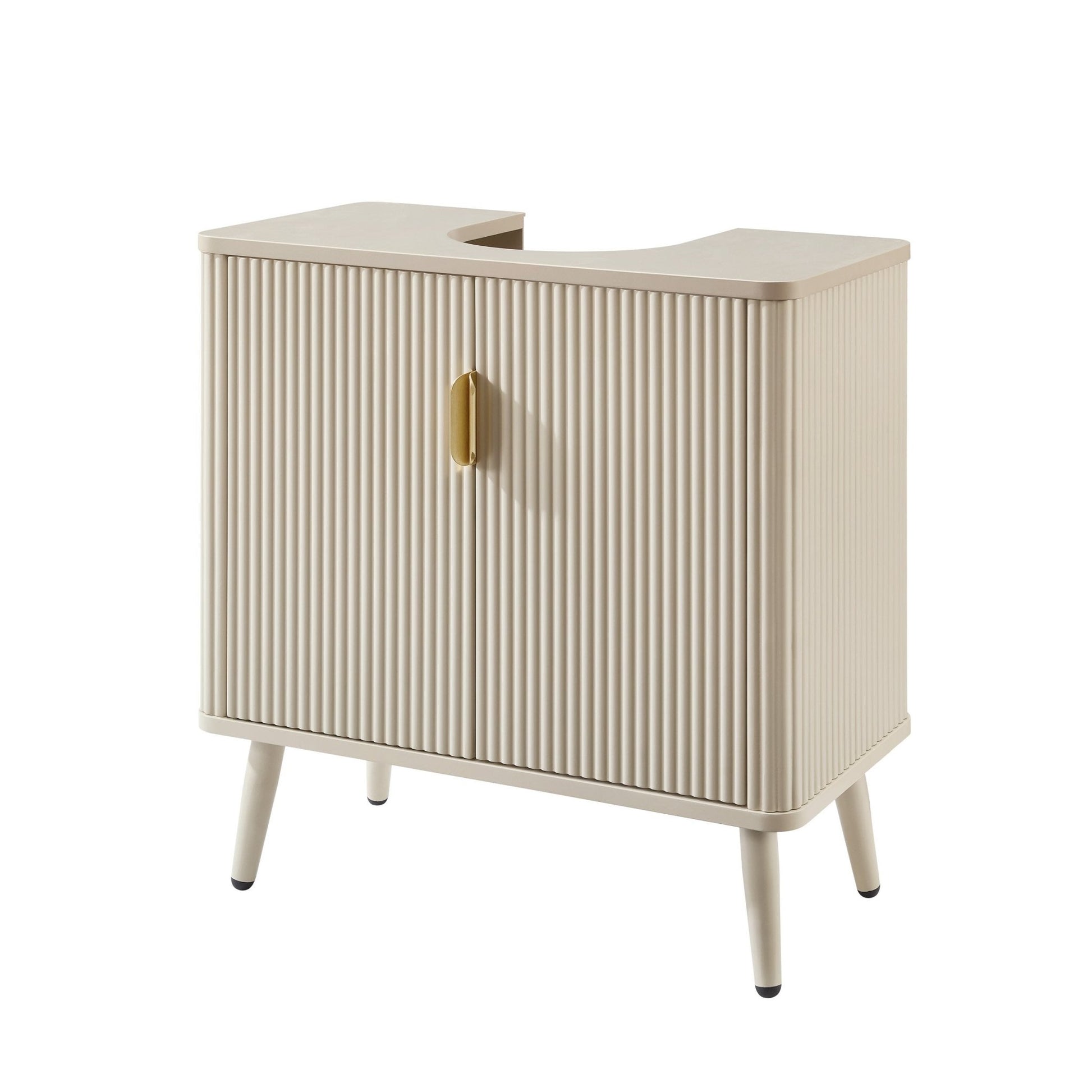 Hattie Under Sink Bathroom Cabinet - Oyster - DUSK