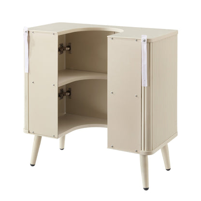 Hattie Under Sink Bathroom Cabinet - Oyster - DUSK
