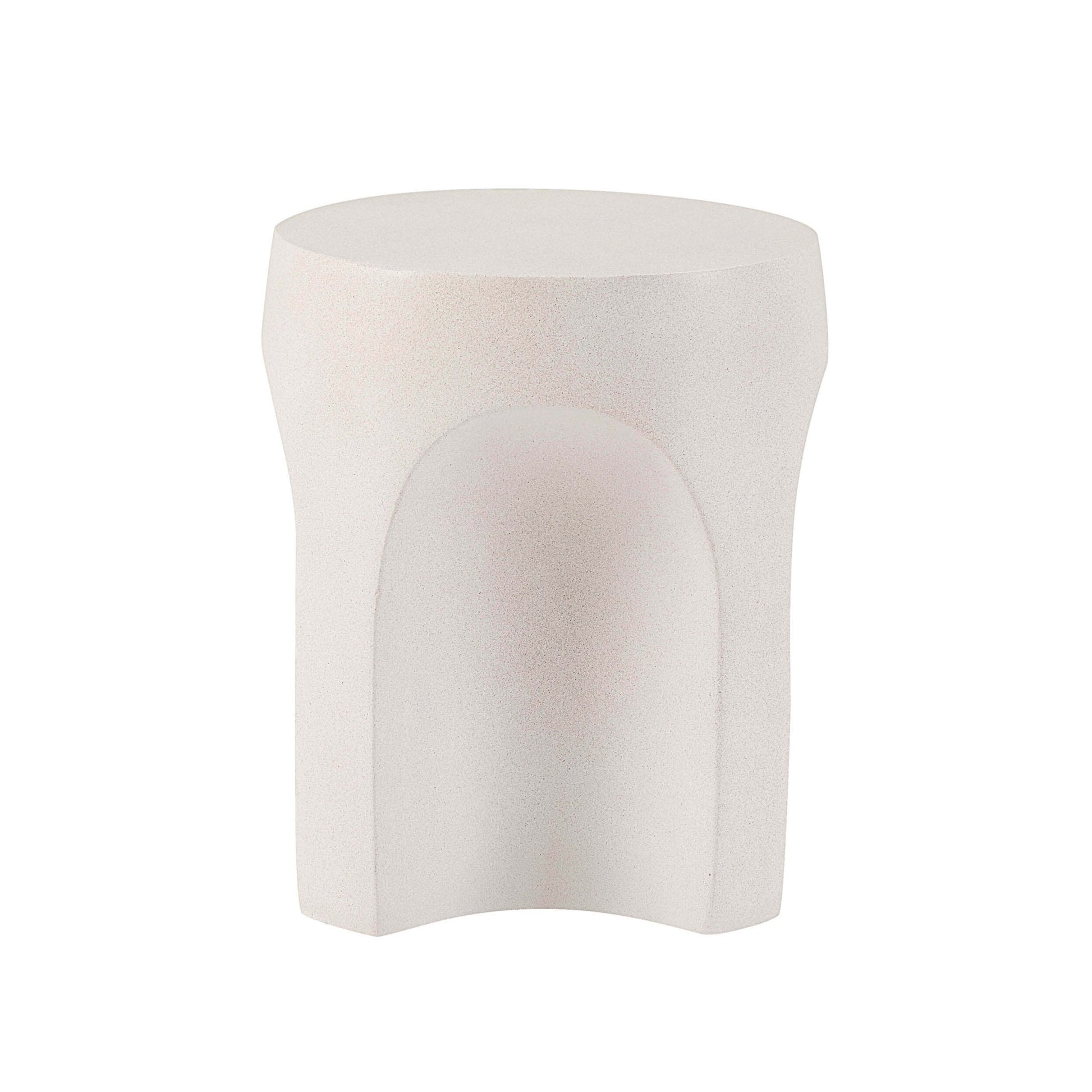 Haven Side Table - Stone Effect - DUSK