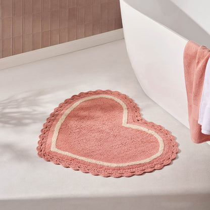 Heart Bath Mat - DUSK