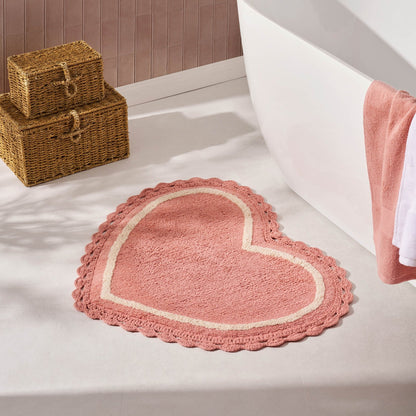 Heart Bath Mat - DUSK
