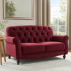 Hebden 2 Seater Sofa - Berry - DUSK