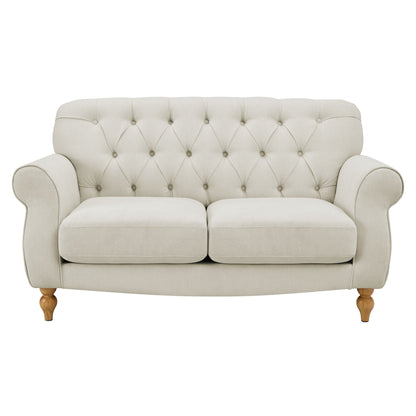 Hebden 2 Seater Sofa - Cream Linen - DUSK