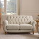Hebden 2 Seater Sofa - Cream Linen - DUSK
